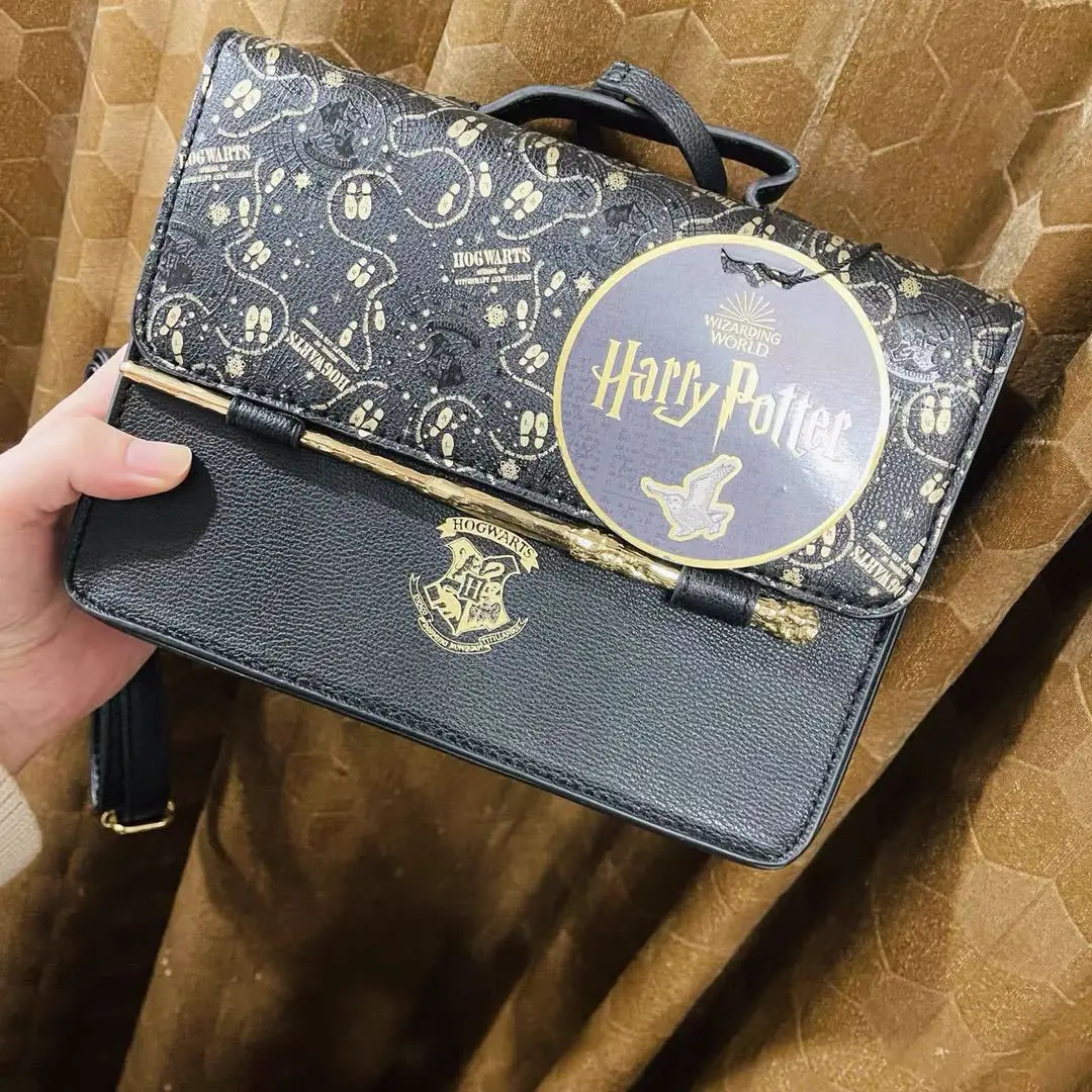 HarryyPotter Hogwarts College JK British Style Staff Small Hermione Coin Cell Phone Bag Square Shoulder Bag Girls Holiday Gifts