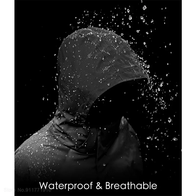 Youpin Supield Aerogel мужская куртка с подогревом с капюшоном, утепленные куртки с USB электрическим подогревом для зимы, теплые пальто, мужская одежда