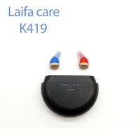 Laifa  K419 Portable Mini Adjustable Small in Ear Invisible Best Sound Amplifier Ear Care Tools Rechargeable Hearing Aid
