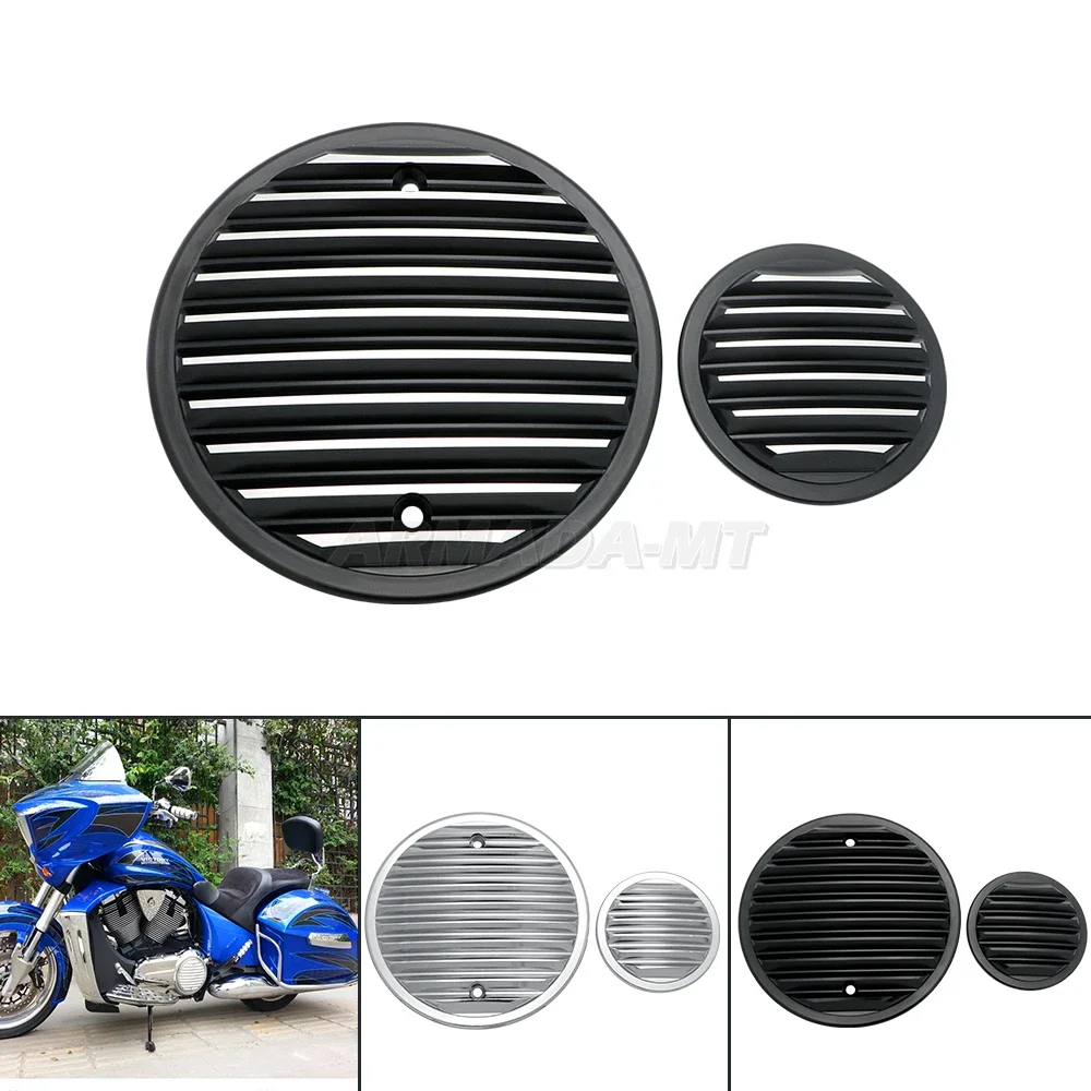 For ALL VICTORY Models 2003-2017 2016 2015 2014 With Freedom V-Twin Engine Motorcycle Engine Stator Guard Cover Case Protector