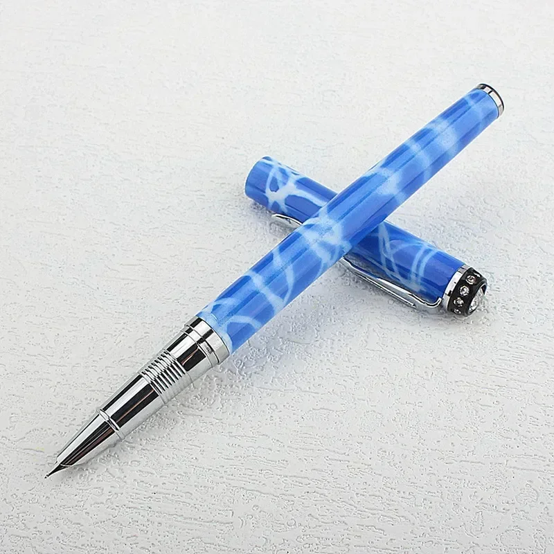 

Jinhao 301 Metal Fountain Pen Popular EF F NIB Business Office School Supplies Writing Stationery