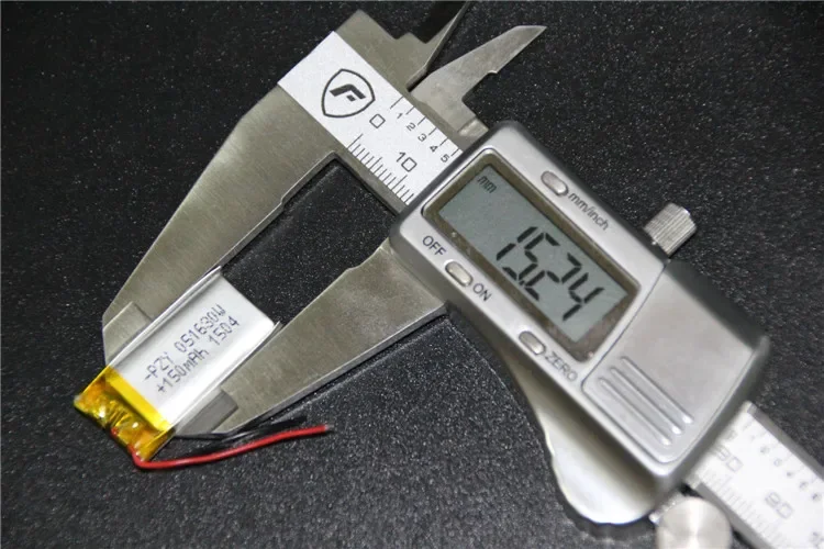 SBH52 fone de ouvido Bluetooth inteligente bateria de polímero de lítio de 3,7 V 501630   célula de íon-lítio recarregável MP3 core 150mAh