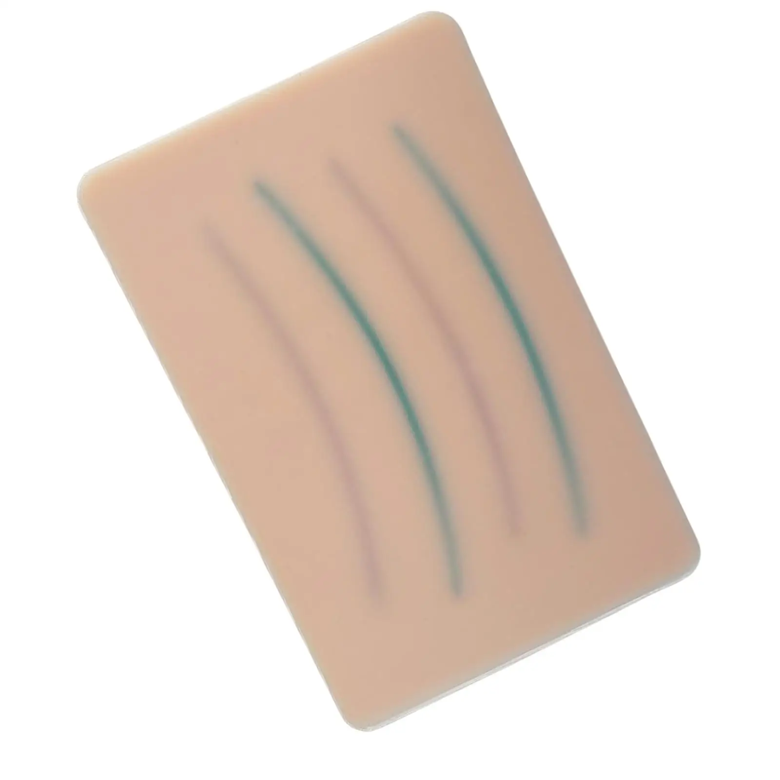 Premium Suturing Skill Skin Model Pad for Practicing Dermatology , Injection Pad 17x9.5x1.5cm