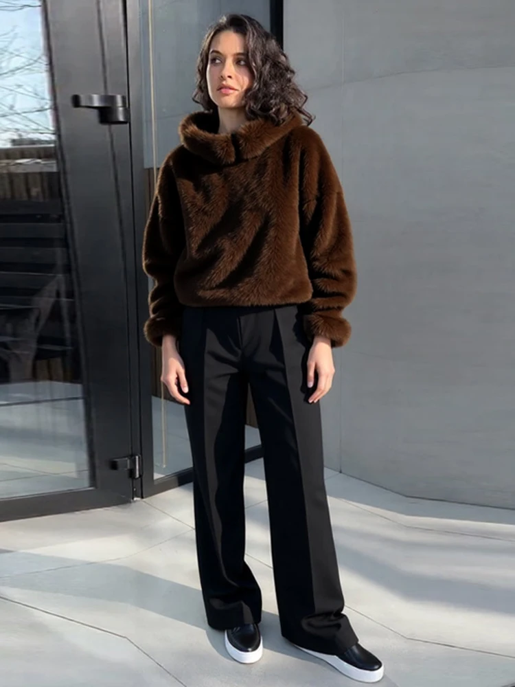 เสื้อเชิ้ตแขนยาวลายสก็อตแฟชั่นผู้หญิง ฤดูใบไม้ผลิ/ฤดูใบไม้ร่วง 2026 เสื้อผู้หญิงสไตล์ใหม่ เสื้อทรงหรูหรา ปกเสื้อแบบปกเชิ้ตติดกระดุมแถวเดียว