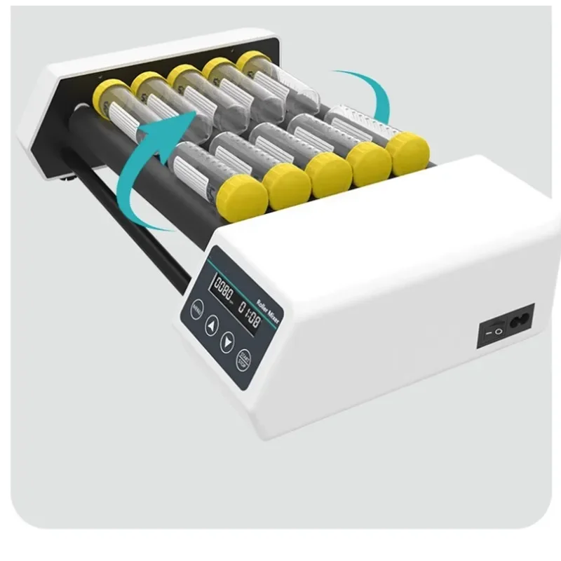 

Новый лабораторный роликовый миксер 220 В с цифровым дисплеем, регулируемый генератор кровеносных сосудов