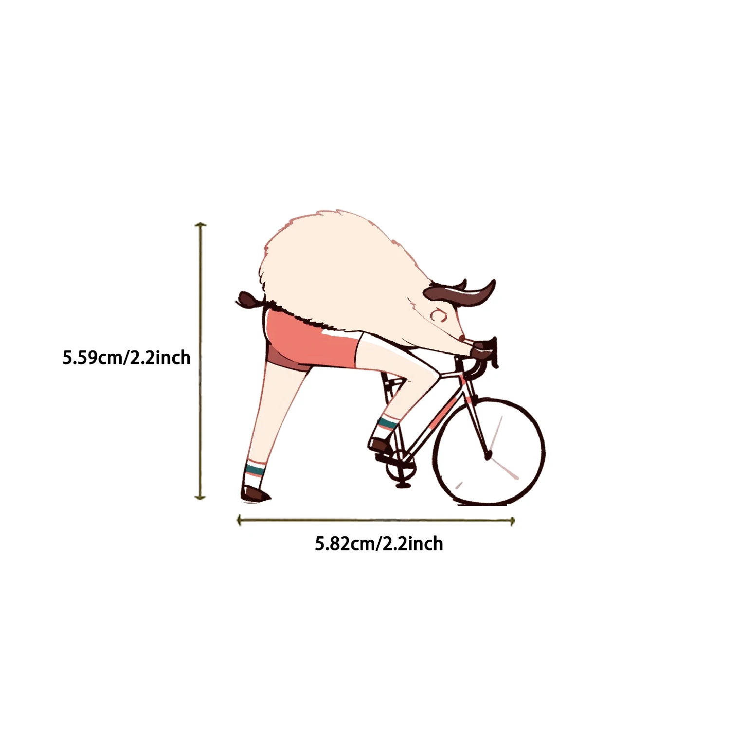 50pcs Fantasy Fitness Animal Characters Stickers Cartoon Pattern Suitable for Cell Phone Cases Laptops Guitars Journals