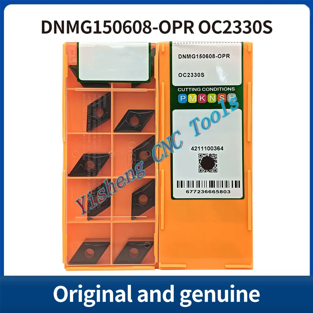 

DNMG150408-OPR DNMG150412-OPR DNMG150608-OPR DNMG150612-OPR DNMG150616-OPR OC2325S OC2125 OC2425 OC2330S CNC Cutting tools