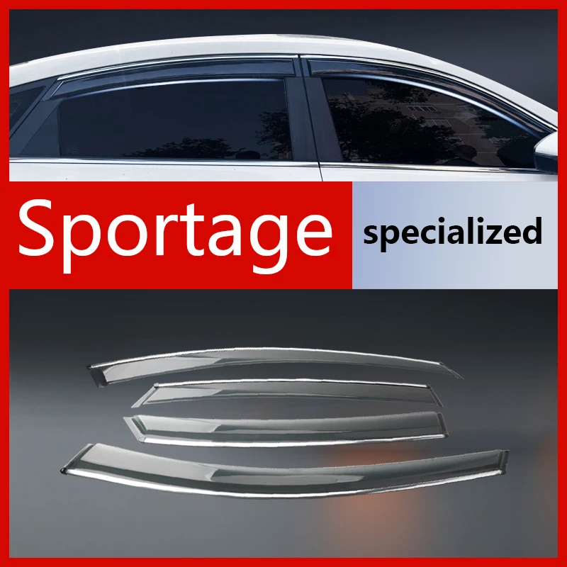 

Specially equipped with Kia Sportage window rain shield ventilation rain eyebrow door rain strip rain shield rain Flat noodles