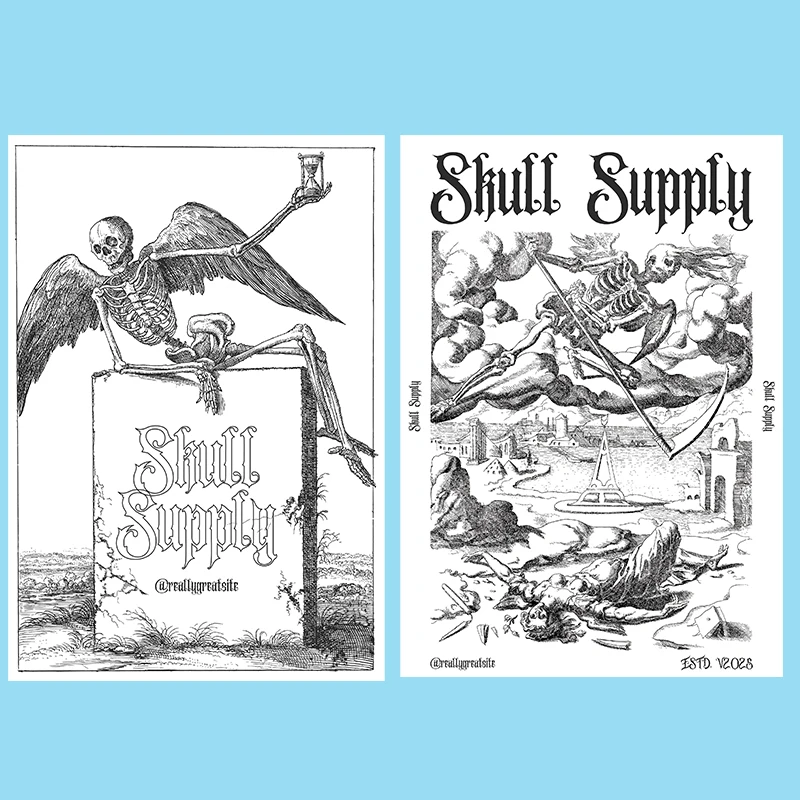 

Death and Angels Iron on Transfers for Patches for Clothes Clothing DTF Transfers Ready to Press Iron on Clothing Stickers