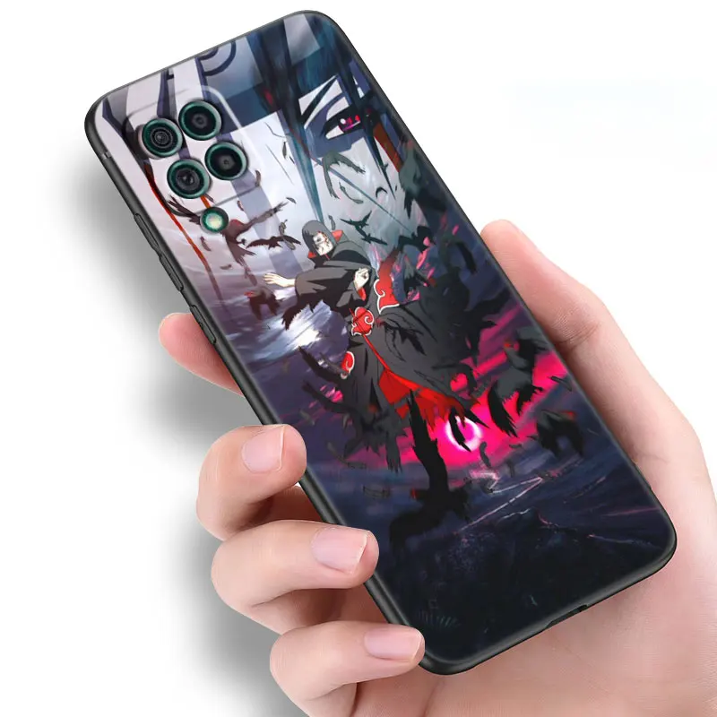 Anime Itachi Uchiha Case For Samsung Galaxy A02S A10S A11 A20S A20E A30 A31 A40 A41 A03S A01 Core A21S A6 A7 A8 A9 2018 A5 2017