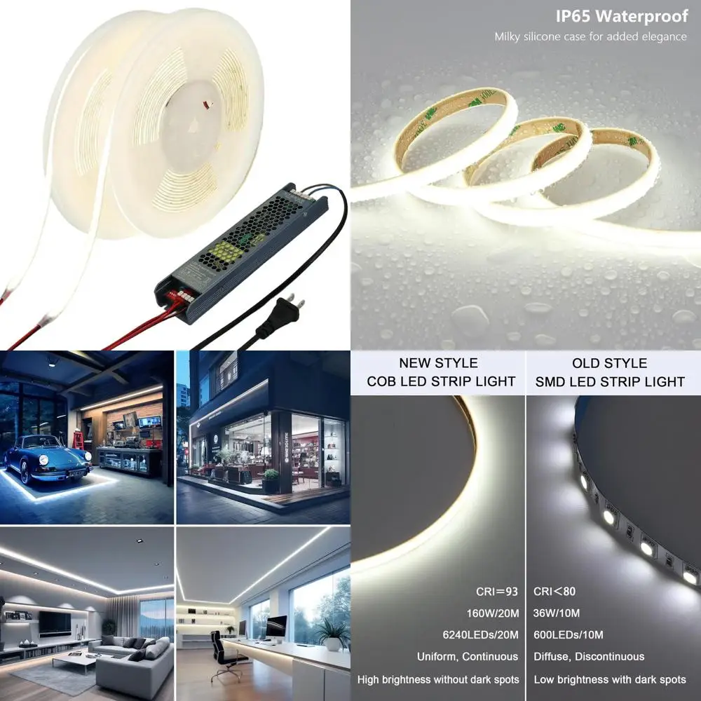 65.6Ft 24V Cob Led …