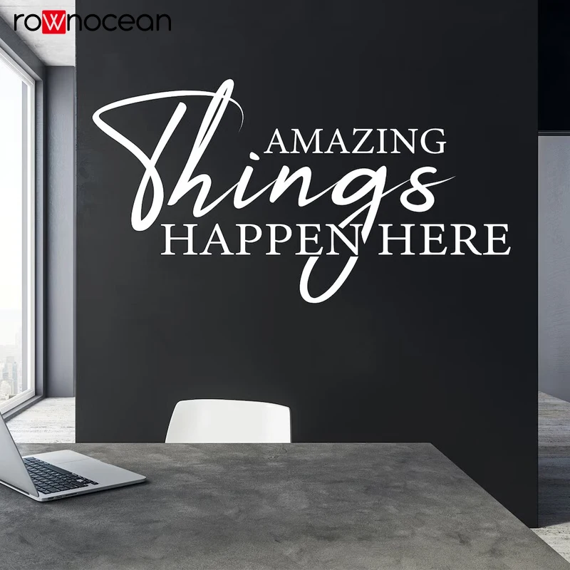 

Office Quotes Wall Decal Motivation Quotes Decal Office Wall Sticker Window Vinyl sticker 4D42