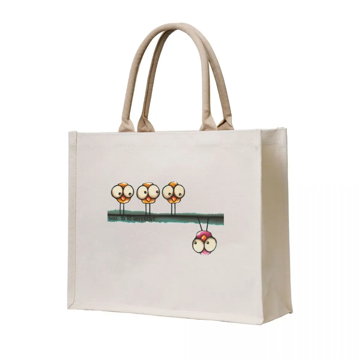 

Dare to be different Tote Bag ecological bags eco pack Canvas bag for women Shopper bag