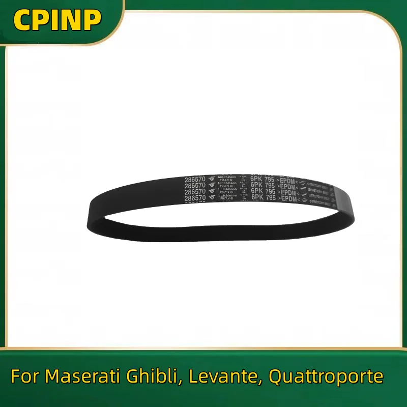 

For Maserati Ghibli, Levante, Quattroporte Alternator Driving Belt | 286570