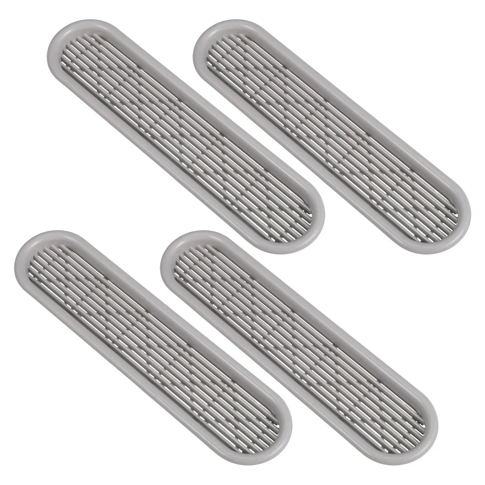 

4 шт. пластиковые вентиляционные решетки для шкафа, дышащие сетчатые крышки для обувных шкафов, для вентиляции и отвода тепла, простая установка