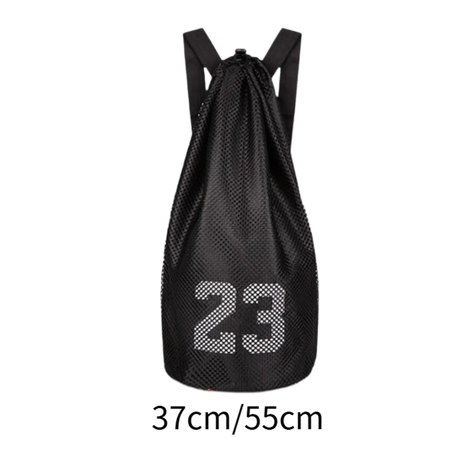 Drawstring Basketball Backpack Drawstring Carrying Bag Multifunctional Men Women Basketball Storage Bag for Fitness Street