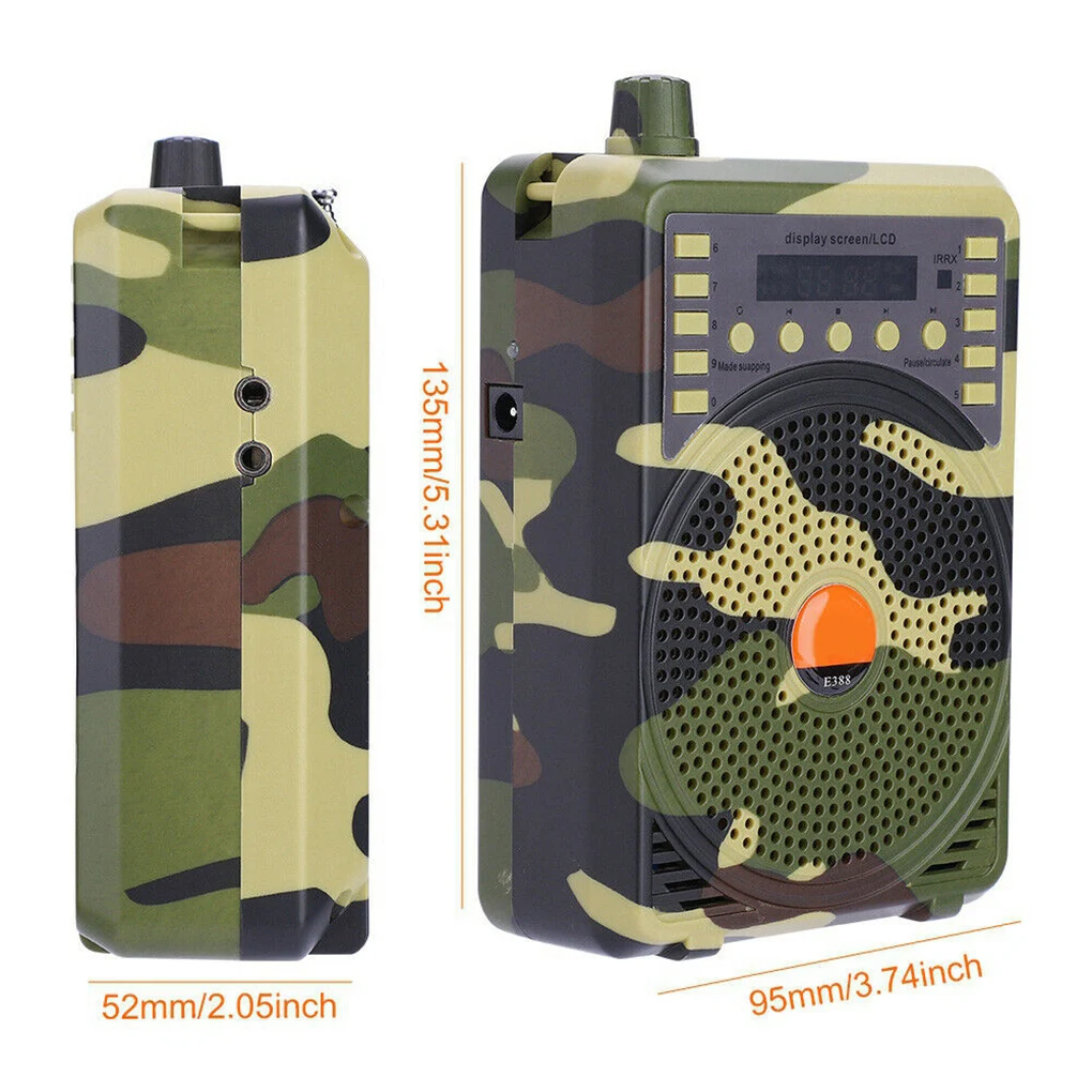 1000M Remote Control Amplifier Professional Small Size Sound Amplifiers Decoy Calling Speaker Hunt Tool Sound Amplifiers view 5