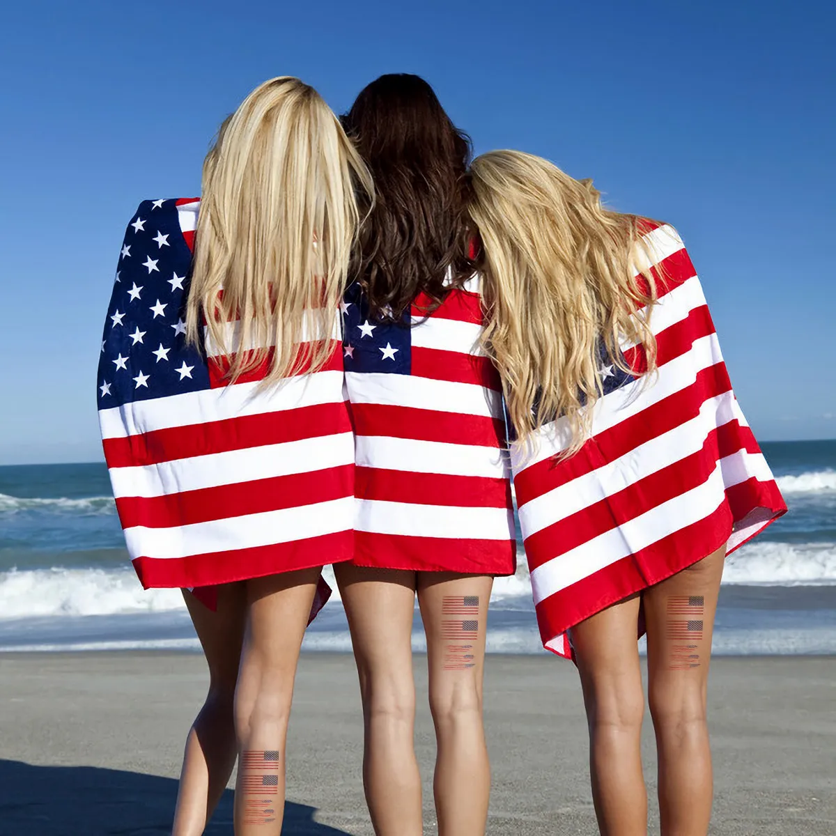 

20 листов наклеек с американским флагом, водонепроницаемые, высококачественные, прочные, дышащие, украшения для тела автомобиля, автомобильные наклейки на День независимости