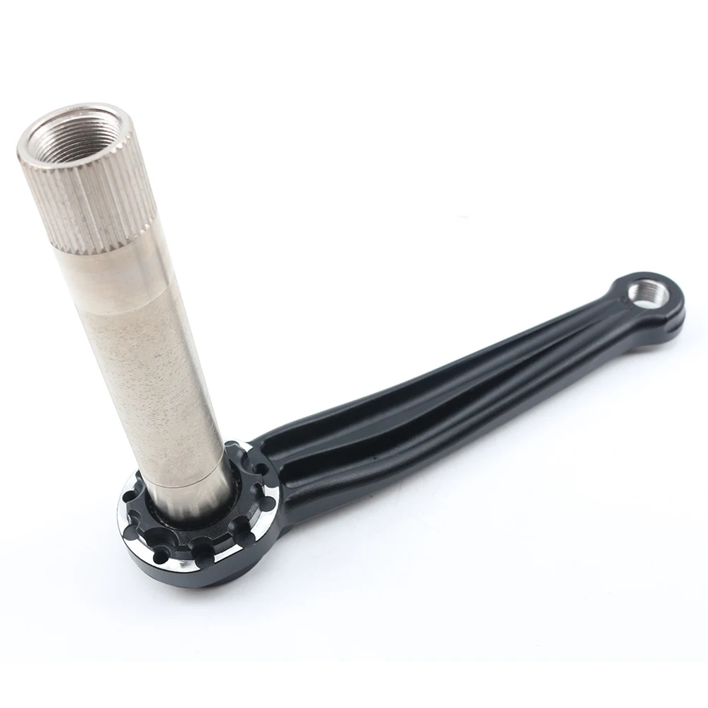 CRUZbike Folding Bike Crankset Ultralight 170mm Hollow Tech Crank Aluminum Alloy Bicycle Crank Chainwheel Parts Accessories