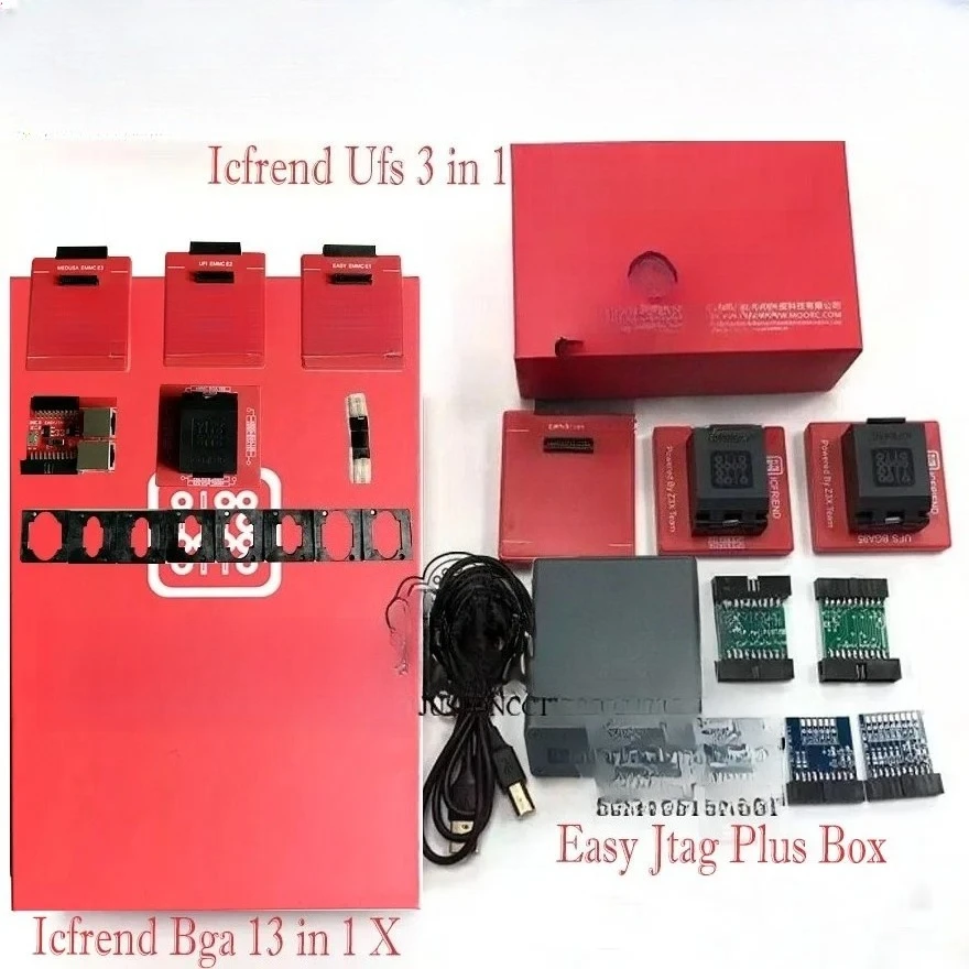 

New version Easy plus box+Icfrend Bga 13in1+Ufs 3in1