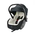 1 black car seat