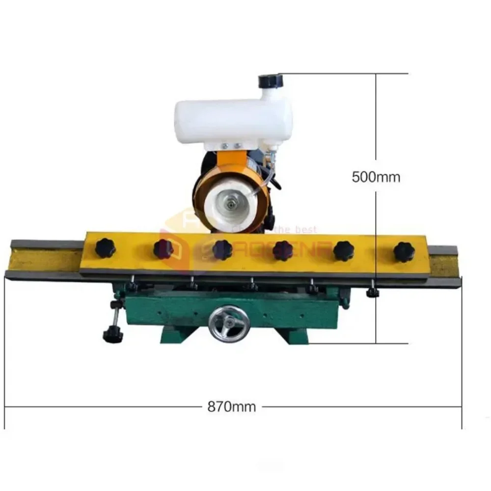 Bench Edge Grinding Machine 220V 560W Woodworking Straight Knife Sharpener Straight Blade Grinder MF206
