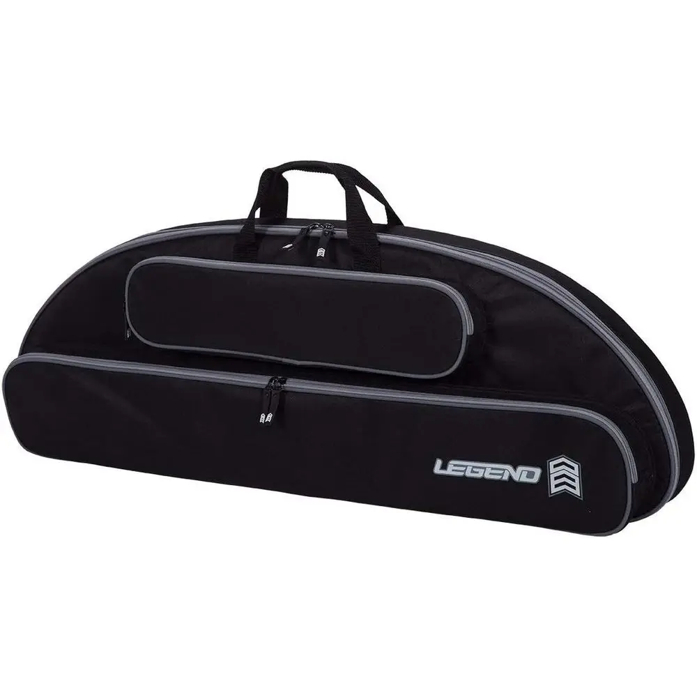 

Archery Travel Case with Thick Padding, Backpack Straps, External Pockets, and Nylon Lining - 37 Interior for Compound Bows