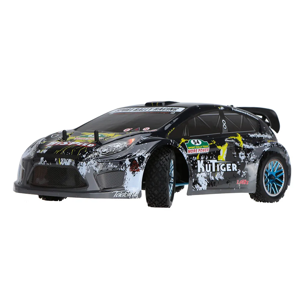 HSP 94177 Nitro Powered Off-road Sport Rally Racing 1/10 Scale 4WD RC รถ KUTIGER Body 2.4 Ghz 2CH เครื่องส่งสัญญาณ RTR