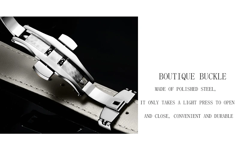 Mige brand green dial hot sale business steel Hollow mechanical watch men movement waterproof luxury fashion automatic watches