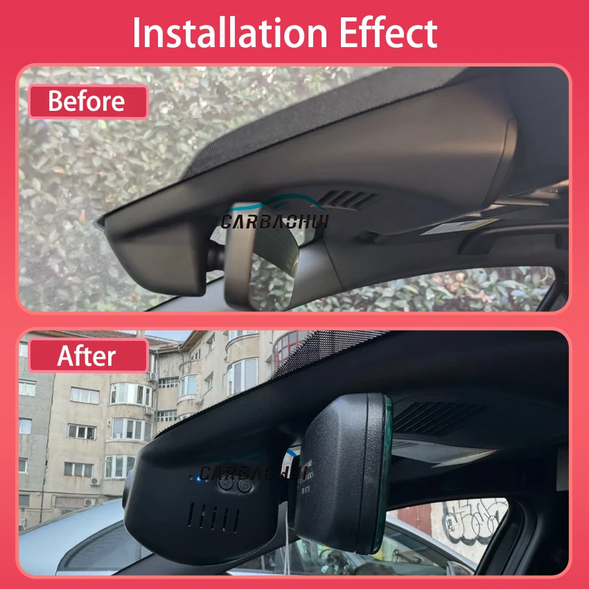 Plug and Play Dash Cam 4K Have a sunroof for Mazda 3 Axela 2019-2023,OEM-Style Car Camera with Loop Recording,Dashcam for Mazda3