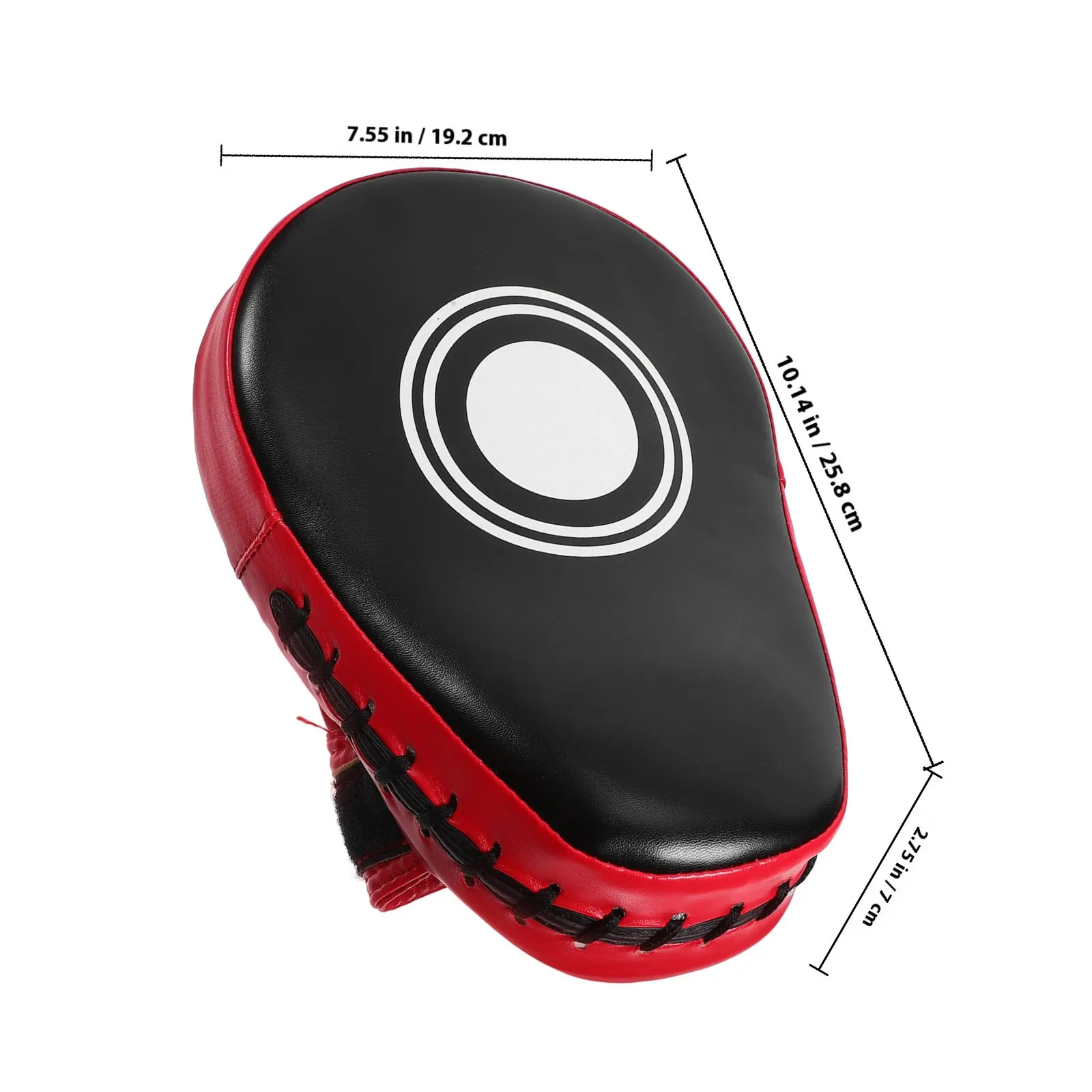 Picture 4: 1Pcs Boxing Training Pad PU Material Five Fingers Gloves Adjustable Wrist Strap Superior Absorption for Taekwondo Mma Karate