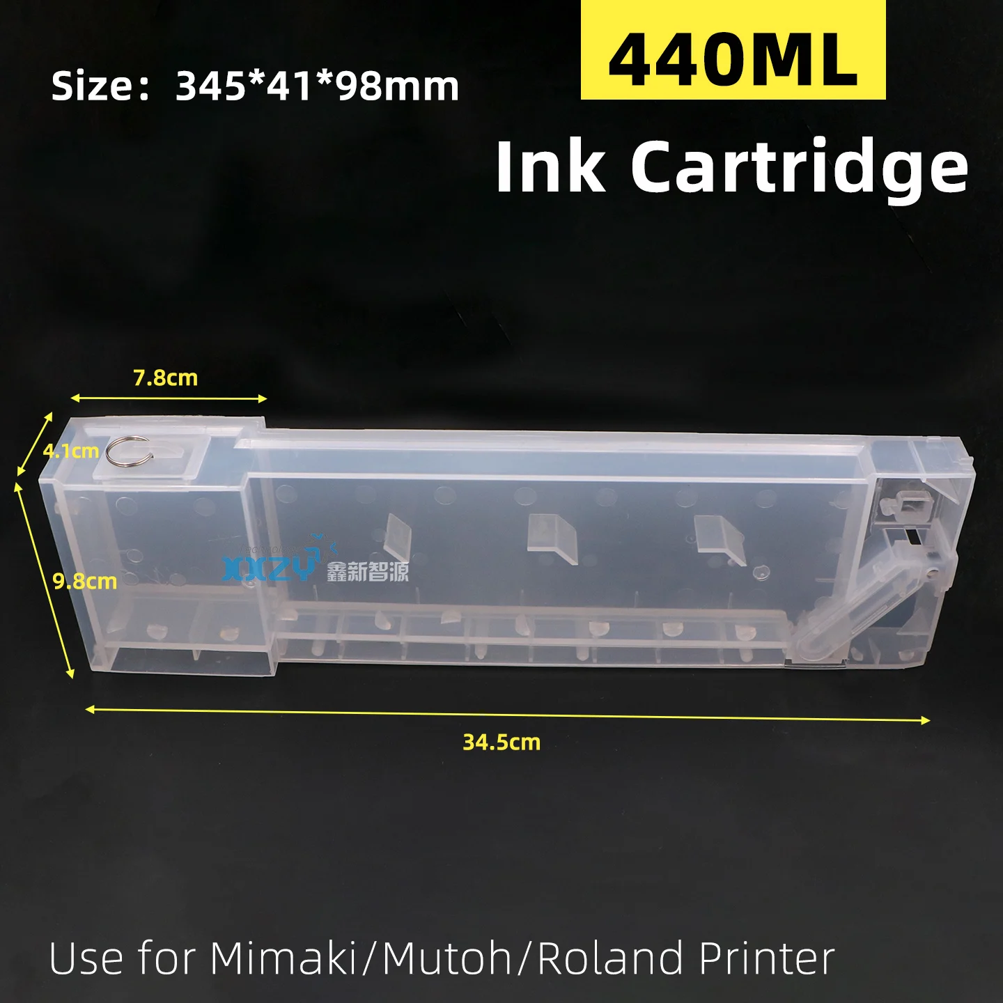 Eco-solvent Printer 440ML Refillable Ink Cartridge for Mimaki Mutoh Roland BS640 RF640 Long Sub Tank