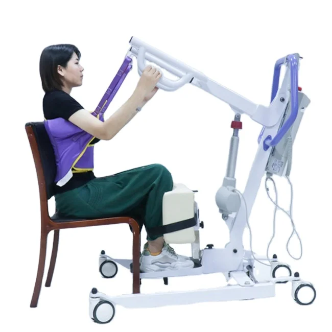 Hospital Mobility Stand Aid Help Disabled Sit To Stand Lift Patient Transfer For Elderly