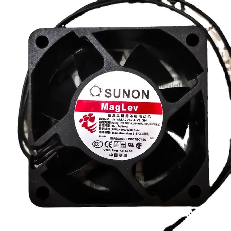 

SSEA новый вентилятор для TAJUN MA2062-HVL GN 6025 220-240V 6 см большой объем воздуха вентилятор охлаждения 60*60*25 мм