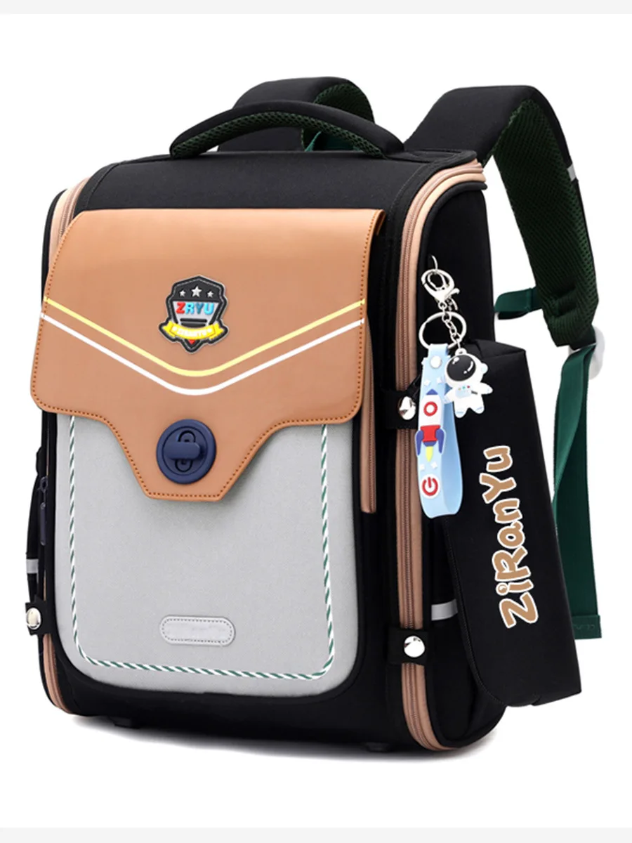 Waterdichte Nylon Schooltas Astronaut Hanger Kinderen Ruimte Rugzak Met Etui Grote Capaciteit Kinderen Orthopedische Schooltassen