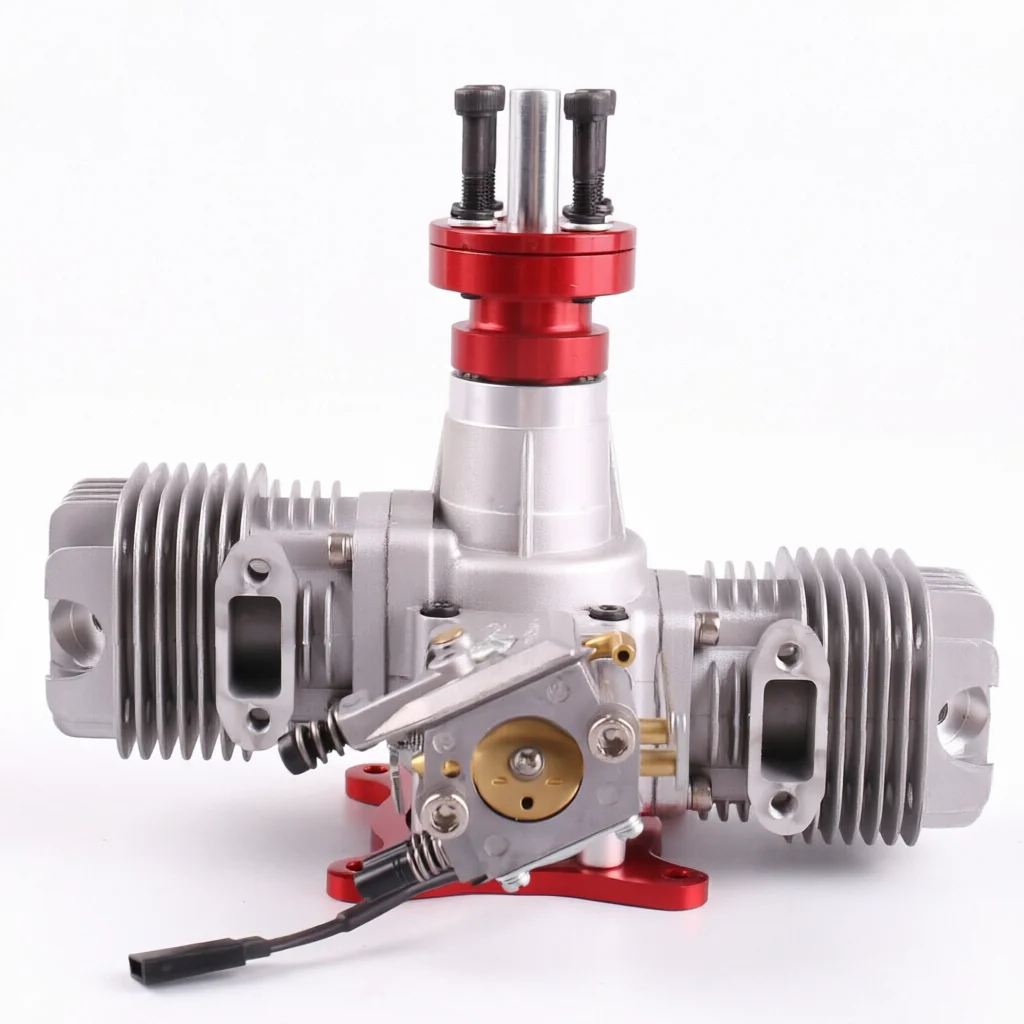 DLE Metal Engine DLE-40cc Twin  Dro ne Engine With Electronic Ignition For RC Plane