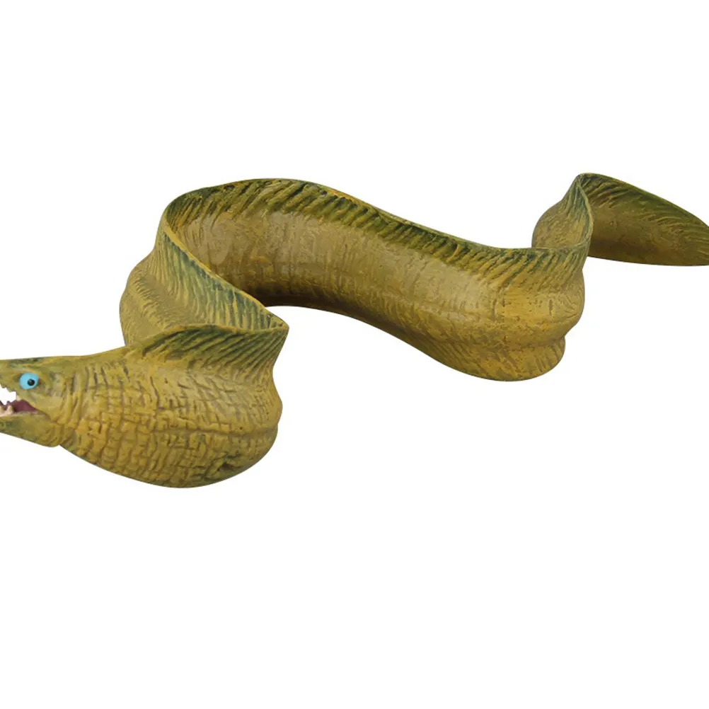 3Pcs Realistic Marine Animal Decor Set Premium Plastic Lifelike Sailfish Muraenesox Cinereus Dunkleosteus for Kids Education