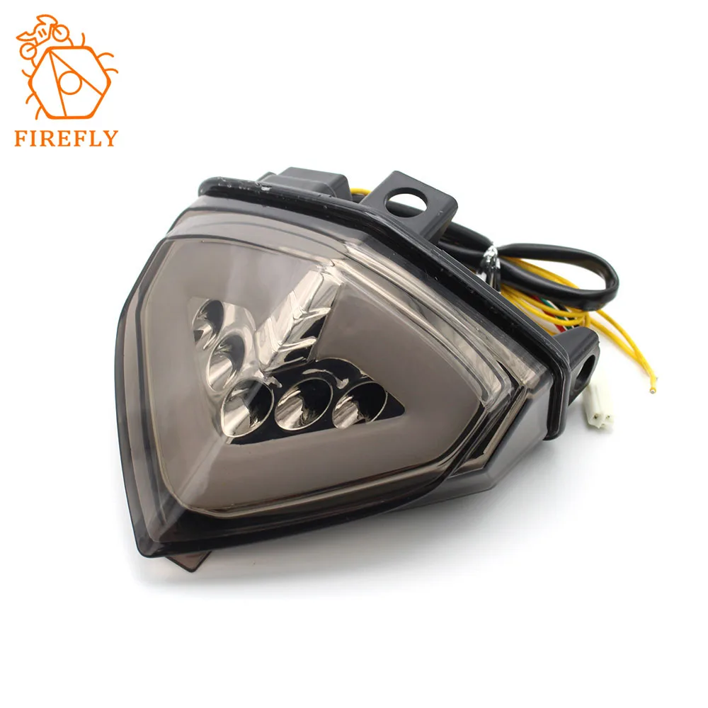 Luz LED intermitente para motocicleta, faro trasero de freno para HONDA CB1000R 2008-2014 CBR600F, CB 1000R CB1000 R