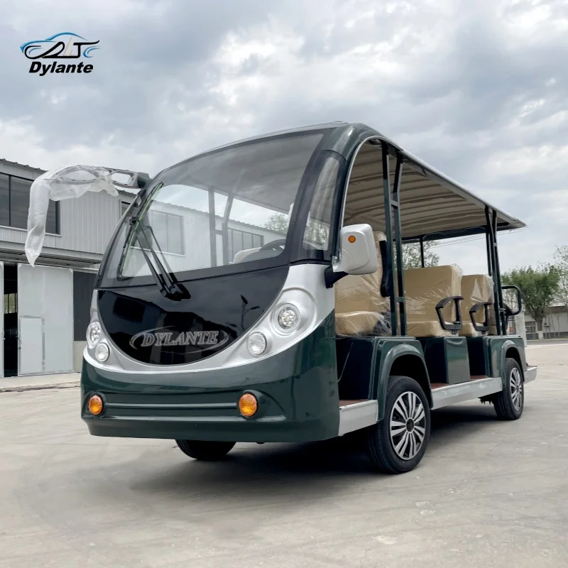 

High Quality Amusement Park Battery Driven Sightseeing Bus 8-20 Seats Electric Bus Suitable For Scenic Sightseeing Theme Park