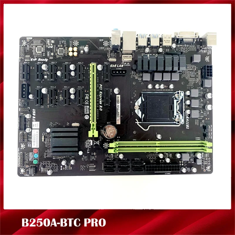 

Original Dedicated Motherboard For SUPoX B250A-BTC PRO 12 Graphics B250 LGA1151 Perfect Test,Good Quality