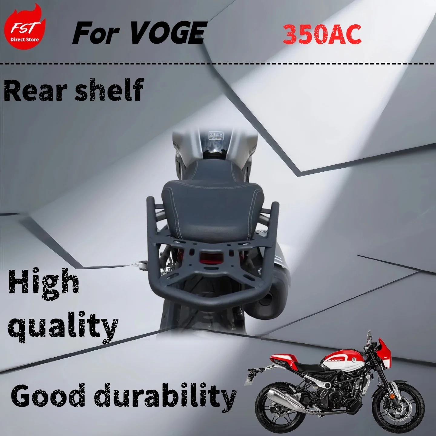 

Для VOGE 350AC аксессуары для задней стойки, задняя стойка, стойка для хвостовой коробки, необходимо модифицирован и установлено для усиления ретро