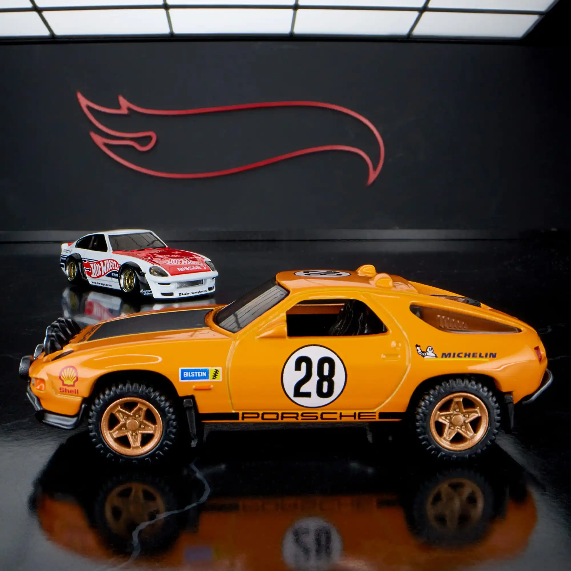 Hot Wheels Cars elite Porsche 928 Safari 1/64 vehículos de juguete modelo fundido a presión de Metal