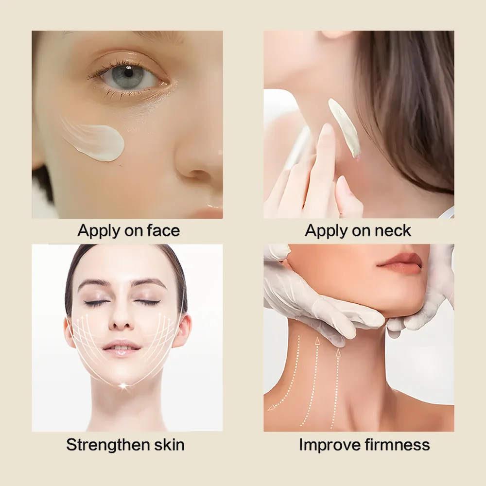 3X كريم وجه كولاجين وعسل مضاد للشيخوخة - مرطب ريتينول للرفع والتجاعيد والترطيب - كريم نهاري/ليلي 60 جرام