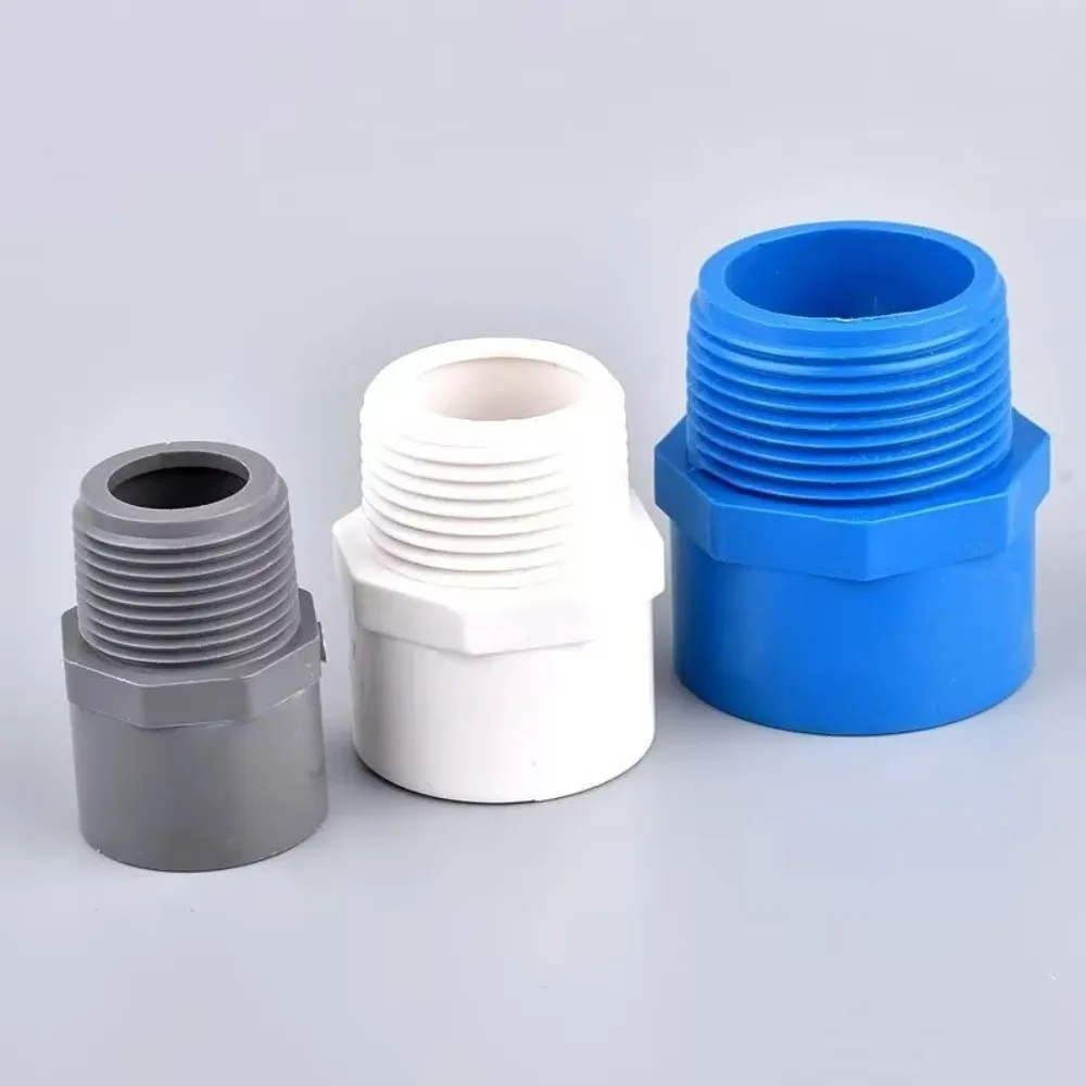 5Pcs Male Threaded Male Thread Connector Quick Connection Straight Structure Straight Pipe Connector Corrosion Resistant