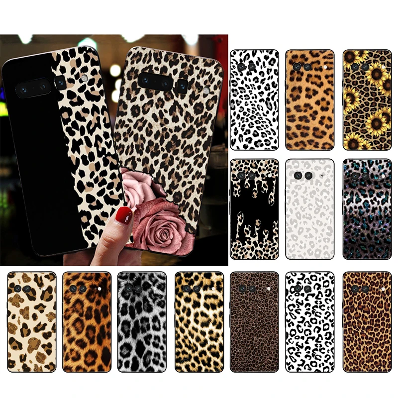 

Phone Case for Google Pixel 9 Pro XL 8 7 6 Pro Pixel 8A 7A 6A 4A 3A 3XL Pixel 8 7 6 5 4 Animal Leopard Print Case