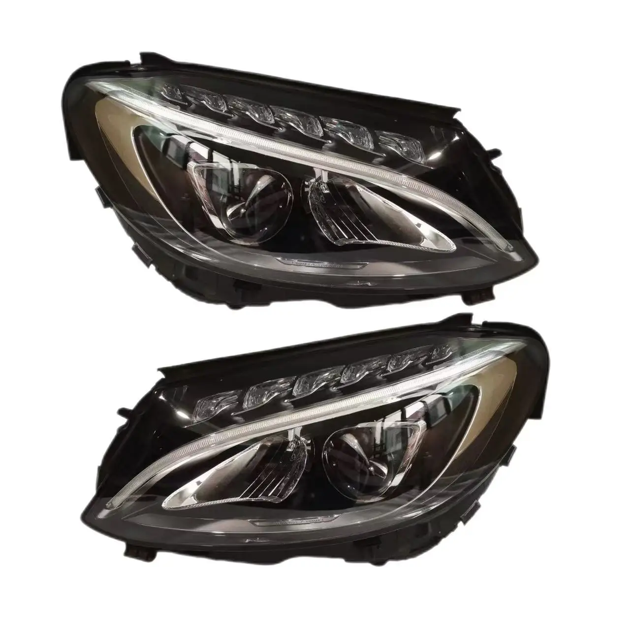 For2015-2018 Mercedes-Benz C-class W205 headlight assembly C180L C200l C280 C300 LED auto headlight accessories factory