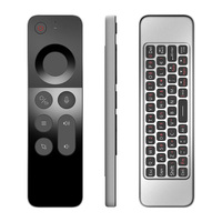 Voice Air Mouse Remote Control W3 2.4G English Handheld Mini Wireless Keyboard for Android TV BOX Windows PC