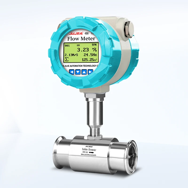 

Clamping Turbine Flowmeter With High Precision RS485 Output Digital Liquid Water Flow moni tor