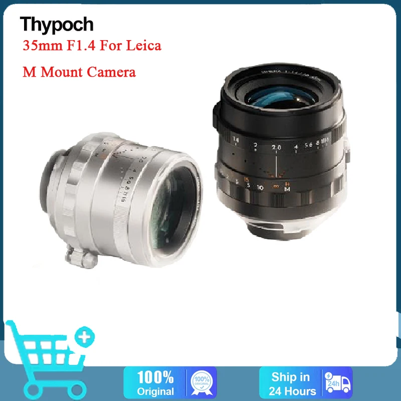 

Thypoch 35mm F1.4 ASPH Full Frame Large Aperture Manual Focus Lens for Leica M Mount Camera for Leica M-M M3 M6 M7 M8