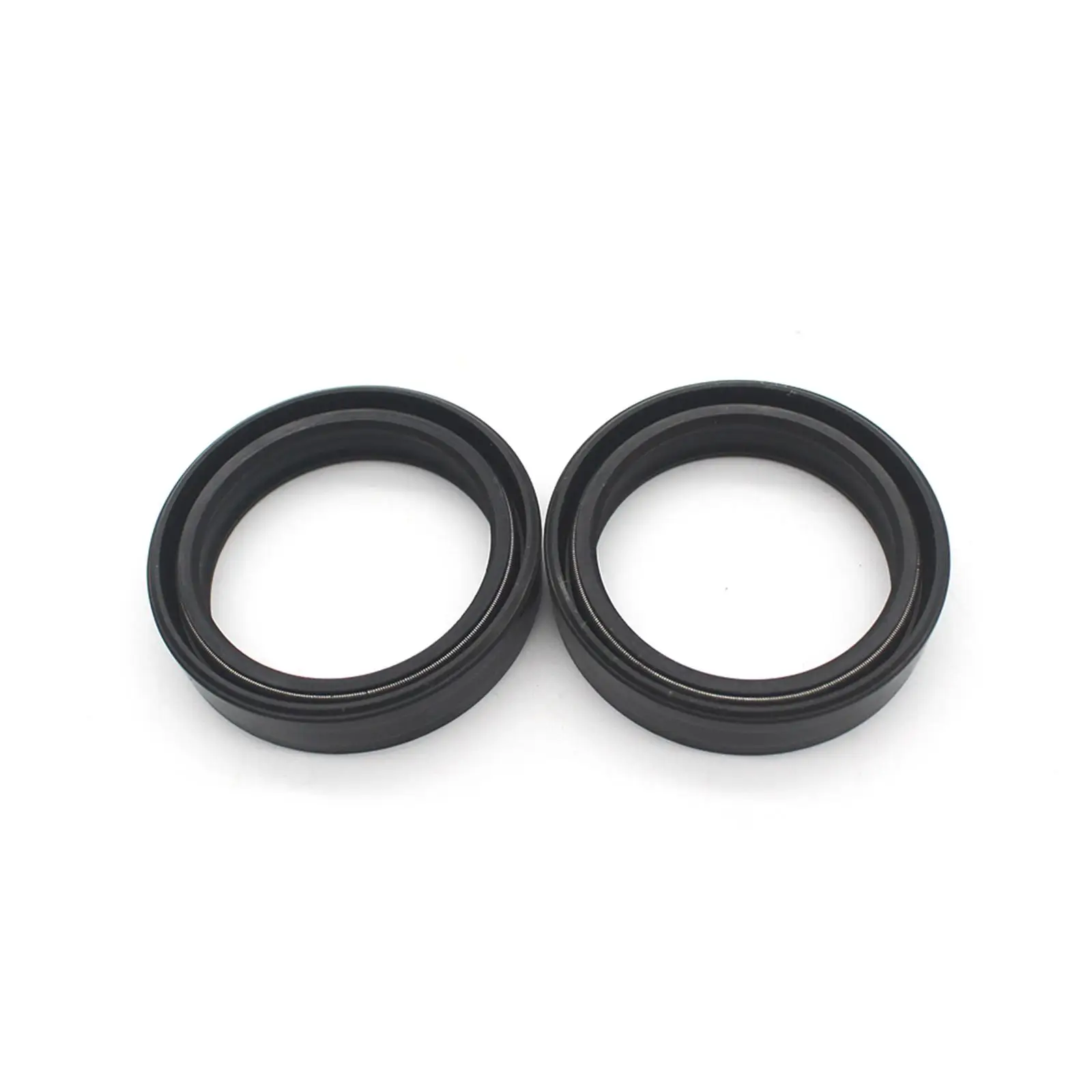 2Pcs Fork and Dust Seal Kit Waterproof Damper Absorber Replaces Dust Seal Set Axle Oil Seal for BMW F650CS 2001-2005